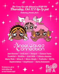 a poster for the angel wave connection